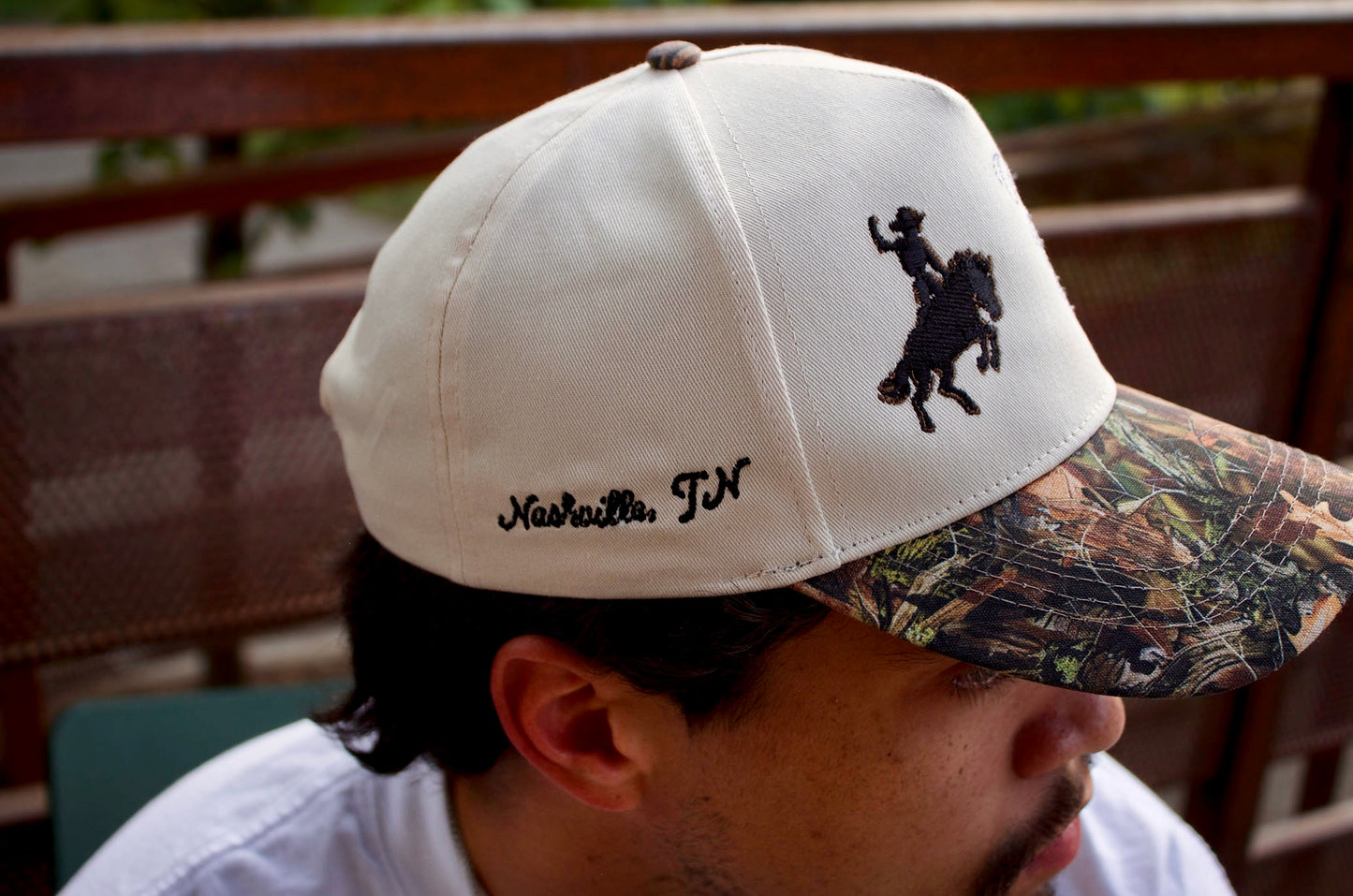 Concrete Rodeo Club Camo Brim Snapback