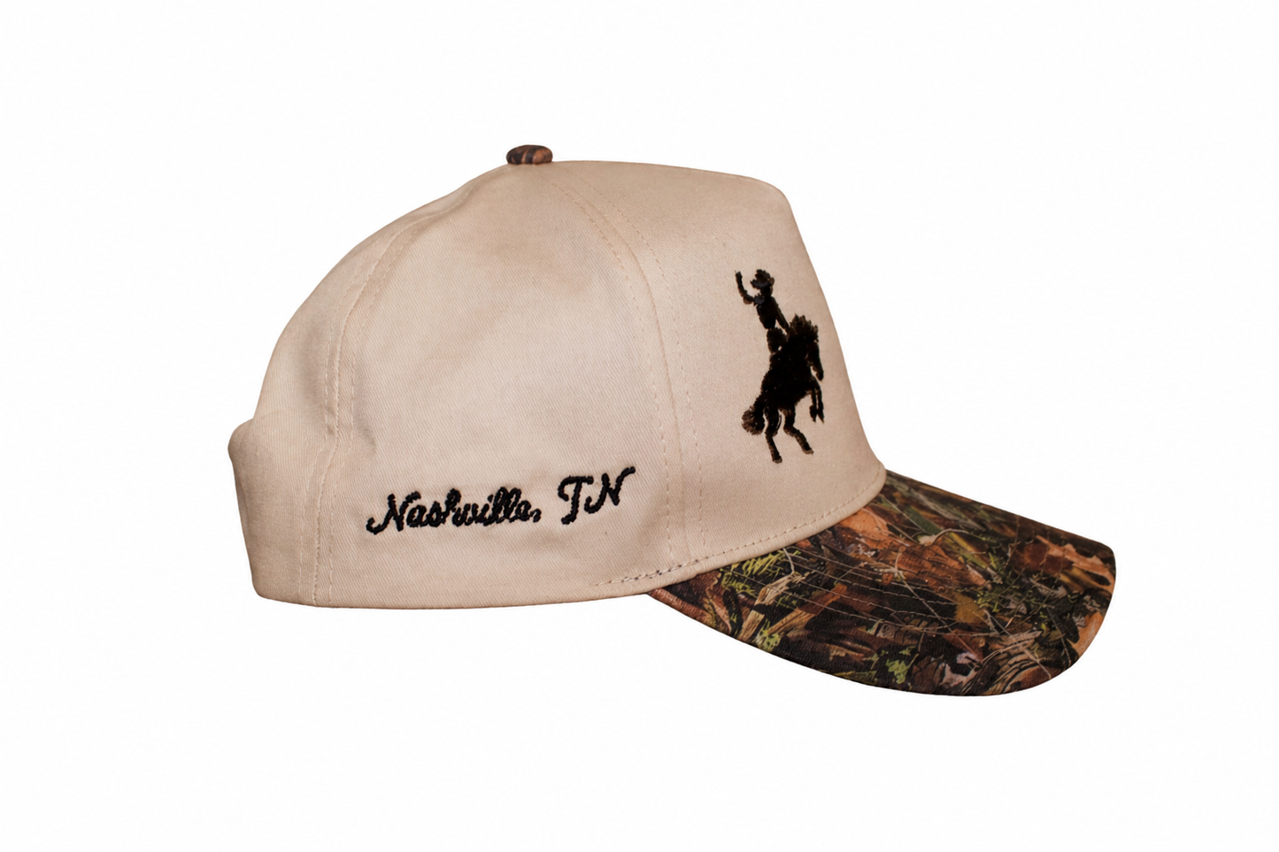 Concrete Rodeo Club Camo Brim Snapback