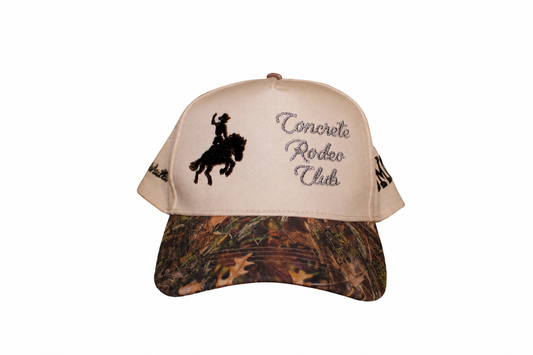Concrete Rodeo Club Camo Brim Snapback