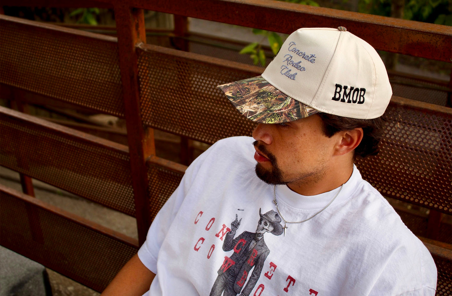 Concrete Rodeo Club Camo Brim Snapback